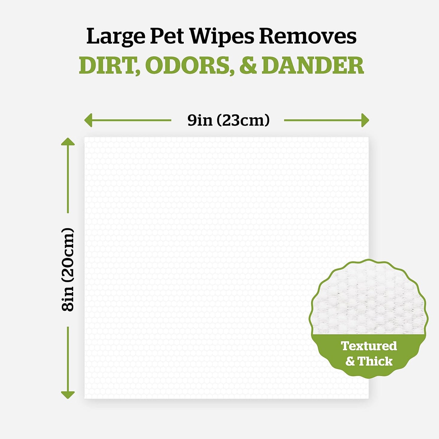 Pogi’s Dog Grooming Wipes – Sensitive Skin, Hydrating & Fragrance-Free (100 Ct)