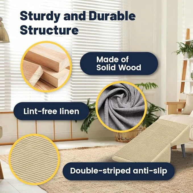 Convertible Pet Ramp + Step Stool – Space-Saving Design 🐾